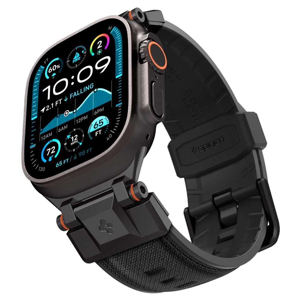 SPIGEN DURAPRO ARMOR APPLE WATCH 6 / 7 / 8 / 9 / 10 / SE / ULTRA 1 / 2 (44 / 45 / 46 / 49 MM) EDIZIONE NERA