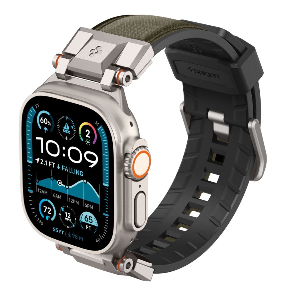 SPIGEN DURAPRO ARMOR APPLE WATCH 6 / 7 / 8 / 9 / 10 / SE / ULTRA 1 / 2 (44 / 45 / 46 / 49 MM) VERDE MILITARE