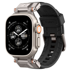 CINTURINO SPIGEN DURAPRO ARMOR PU APPLE WATCH 6 / 7 / 8 / 9 / 10 / SE / ULTRA 1 / 2 (44 / 45 / 46 / 49 MM) NERO