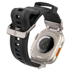 CINTURINO SPIGEN DURAPRO ARMOR PU APPLE WATCH 6 / 7 / 8 / 9 / 10 / SE / ULTRA 1 / 2 (44 / 45 / 46 / 49 MM) NERO