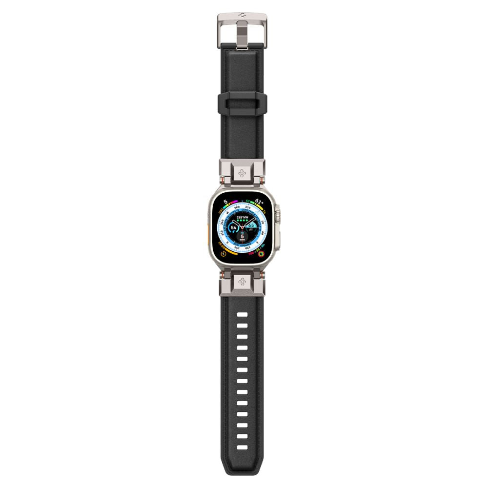 CINTURINO SPIGEN DURAPRO ARMOR PU APPLE WATCH 6 / 7 / 8 / 9 / 10 / SE / ULTRA 1 / 2 (44 / 45 / 46 / 49 MM) NERO