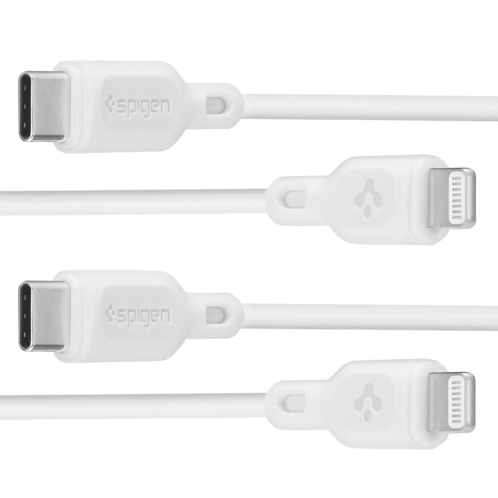 CAVO DI RICARICA SPIGEN DURASYNC MFI LIGHTING 2-PACK 100CM BIANCO