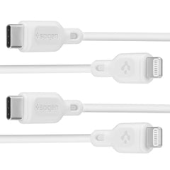 CAVO DI RICARICA SPIGEN DURASYNC MFI LIGHTING 2-PACK 100CM BIANCO