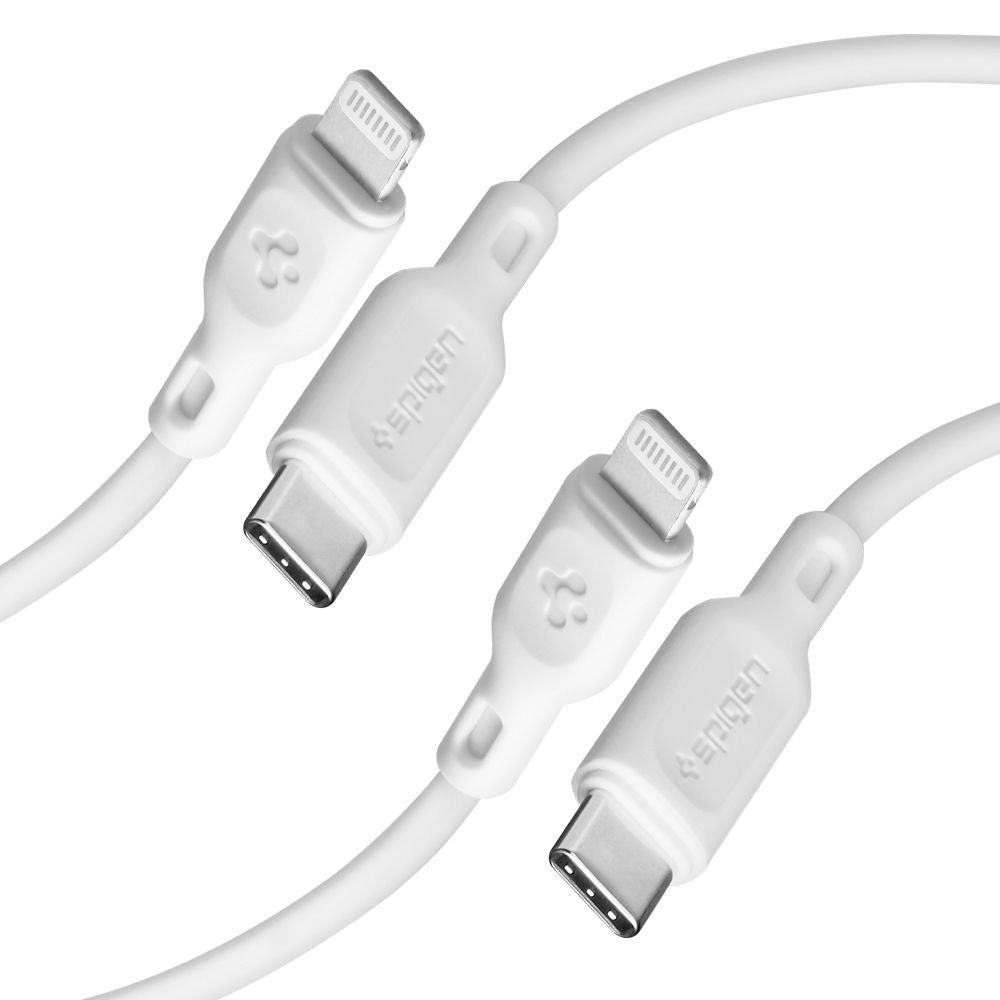 CAVO DI RICARICA SPIGEN DURASYNC MFI LIGHTING 2-PACK 100CM BIANCO