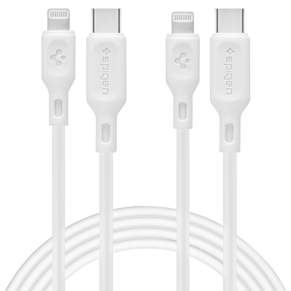 CAVO DI RICARICA SPIGEN DURASYNC MFI LIGHTING 2-PACK 100CM BIANCO
