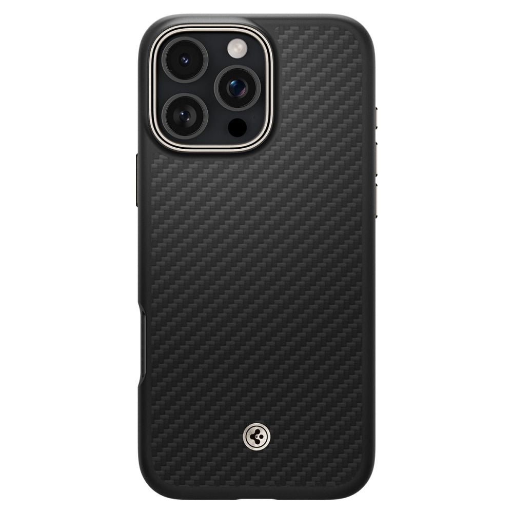 COPERTURA SPIGEN ENZO ARAMID MAG MAGSAFE IPHONE 16 PRO MAX NERO/NATURALE