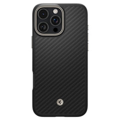 COPERTURA SPIGEN ENZO ARAMID MAG MAGSAFE IPHONE 16 PRO MAX NERO/NATURALE