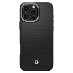 COPERTURA SPIGEN ENZO ARAMID MAG MAGSAFE IPHONE 16 PRO MAX NERO/ARGENTO