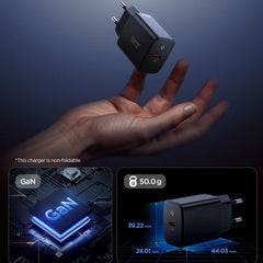 SPIGEN ESSENTIAL EE201EU CARICATORE DI RETE 1-PORTA 20W NERO
