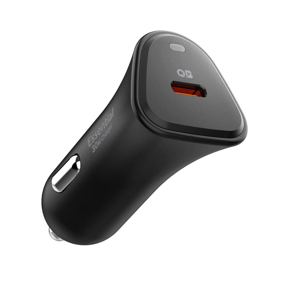 SPIGEN ESSENTIAL EV301 CARICATORE DA AUTO 1-PORTA 30W NERO