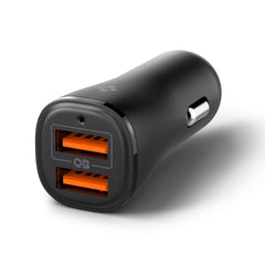 SPIGEN ESSENTIAL EV302 CARICATORE DA AUTO A 2 PORTE 30W NERO