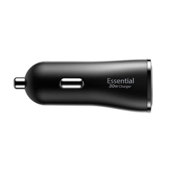 SPIGEN ESSENTIAL EV302 CARICATORE DA AUTO A 2 PORTE 30W NERO
