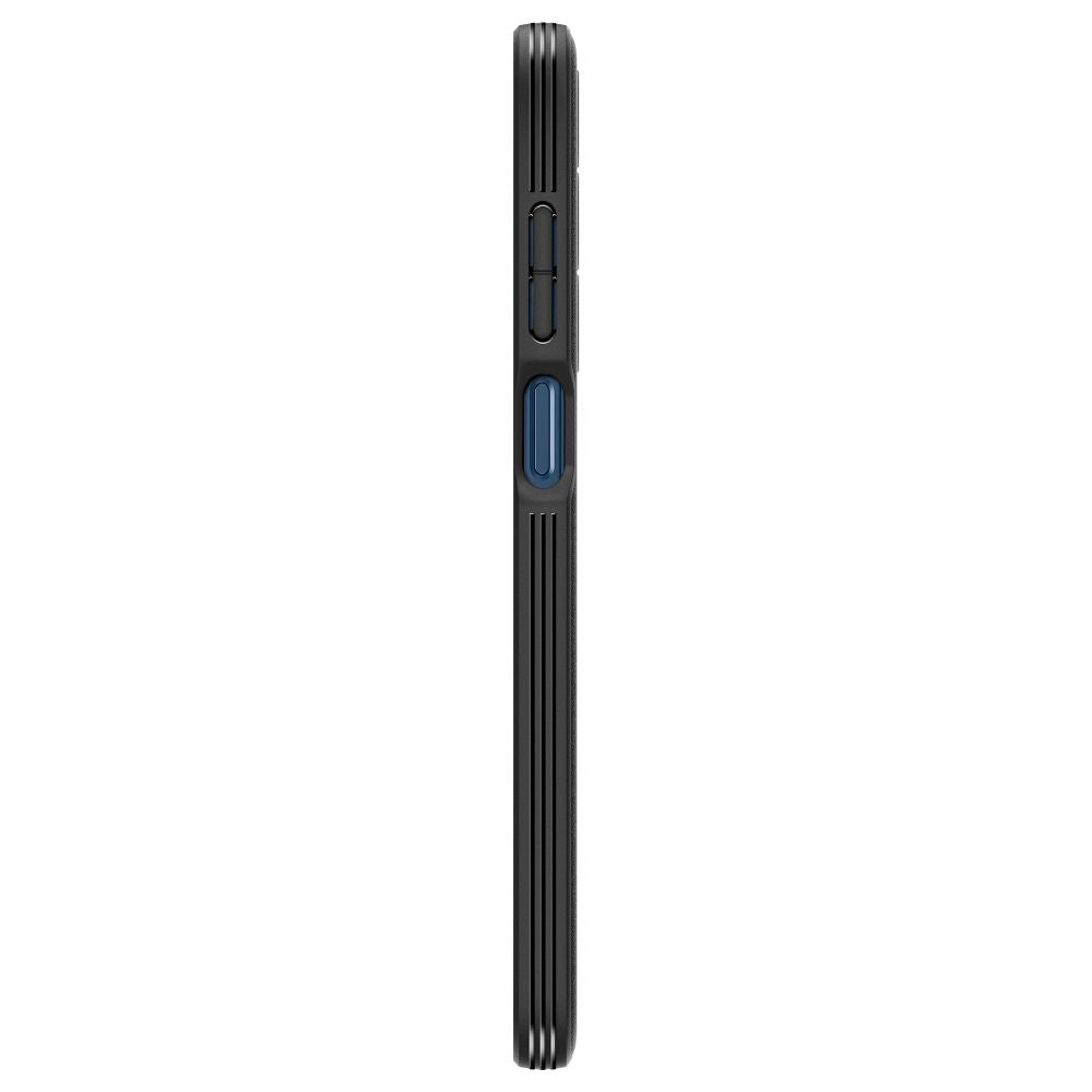 SPIGEN ESSENTIAL SANDBLAST GALAXY M35 5G NERO OPACO