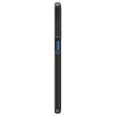 SPIGEN ESSENTIAL SANDBLAST GALAXY M35 5G NERO OPACO