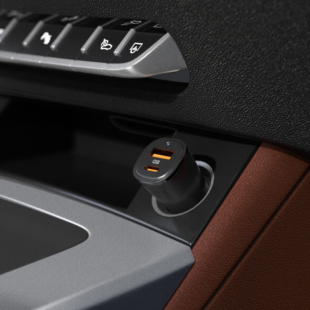 SPIGEN EV482 ARCSTATION ESSENTIAL CAR CHARGER 48W NERO