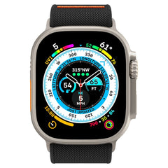 CINTURINO SPIGEN FIT LITE ULTRA APPLE WATCH 6 / 7 / 8 / 9 / 10 / SE / ULTRA 1 / 2 (44 / 45 / 46 / 49 MM) NERO