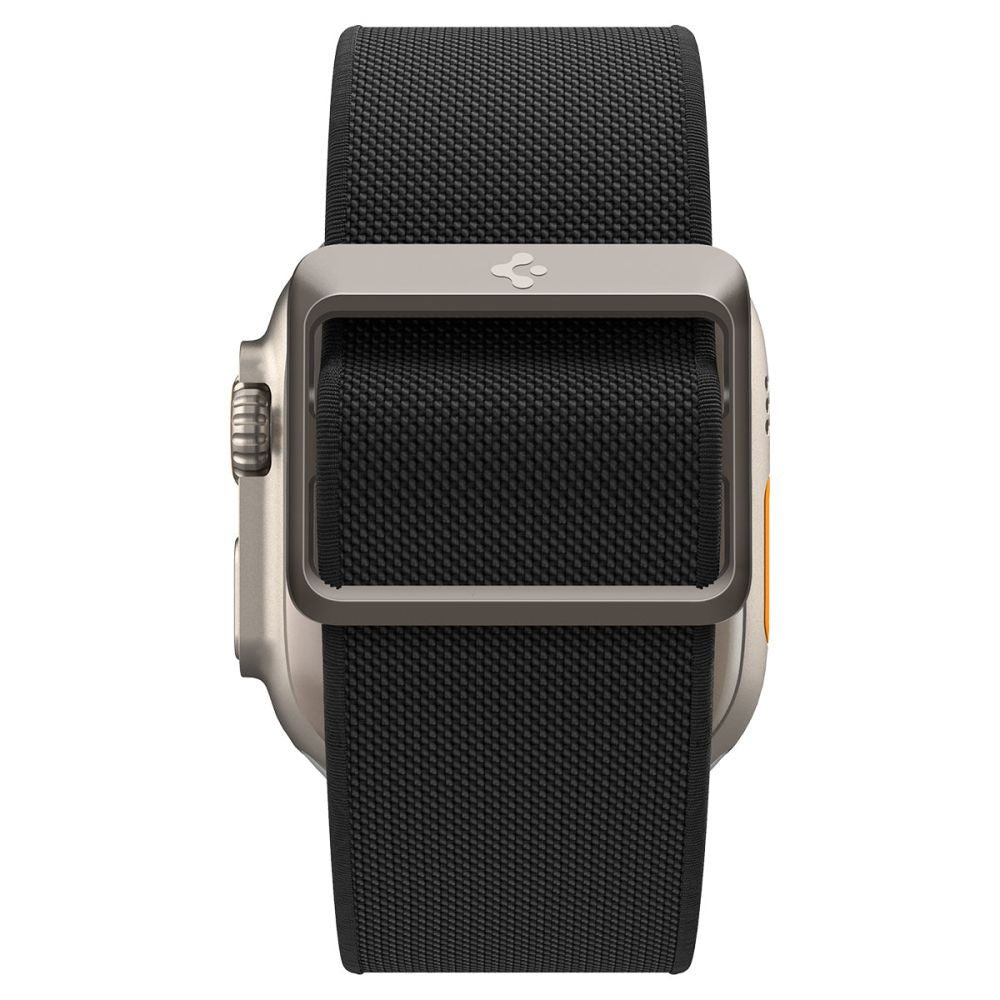 CINTURINO SPIGEN FIT LITE ULTRA APPLE WATCH 6 / 7 / 8 / 9 / 10 / SE / ULTRA 1 / 2 (44 / 45 / 46 / 49 MM) NERO