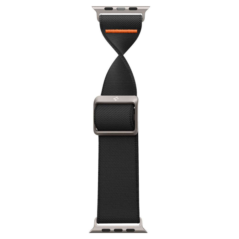 CINTURINO SPIGEN FIT LITE ULTRA APPLE WATCH 6 / 7 / 8 / 9 / 10 / SE / ULTRA 1 / 2 (44 / 45 / 46 / 49 MM) NERO