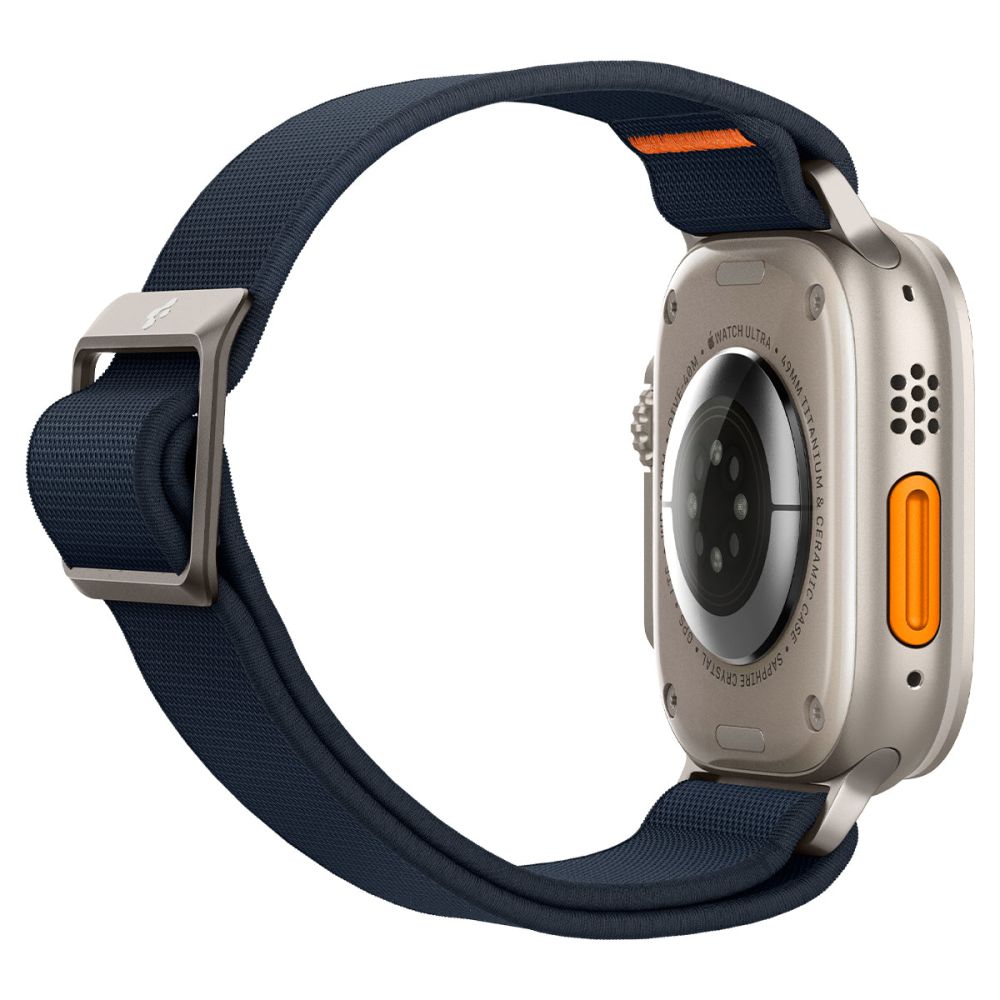 CINTURINO SPIGEN FIT LITE ULTRA APPLE WATCH 6 / 7 / 8 / 9 / 10 / SE / ULTRA 1 / 2 (44 / 45 / 46 / 49 MM) BLU NAVY