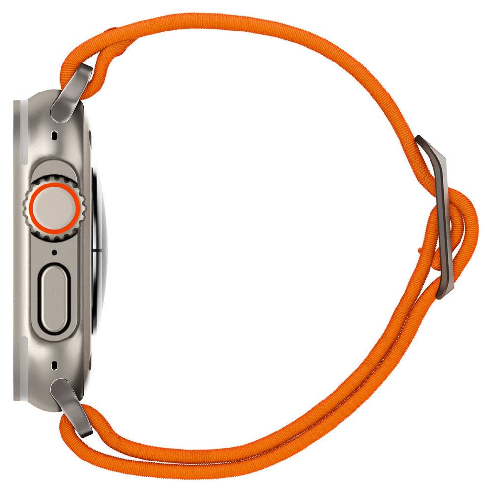 CINTURINO SPIGEN FIT LITE ULTRA APPLE WATCH 6 / 7 / 8 / 9 / 10 / SE / ULTRA 1 / 2 (44 / 45 / 46 / 49 MM) ARANCIONE