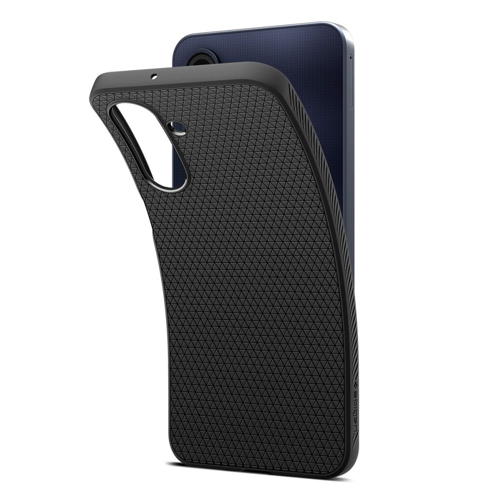 COPERTURA SPIGEN LIQUID AIR GALAXY A26 5G NERO OPACO