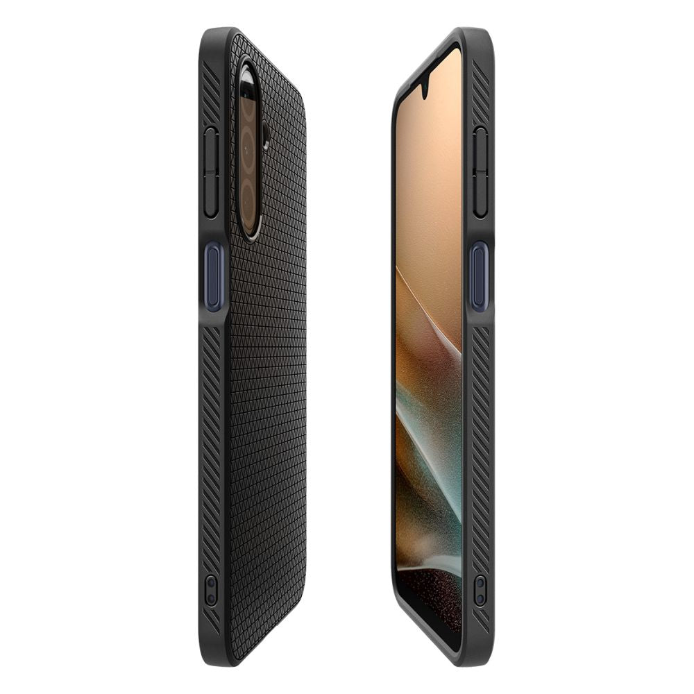 COPERTURA SPIGEN LIQUID AIR GALAXY A26 5G NERO OPACO
