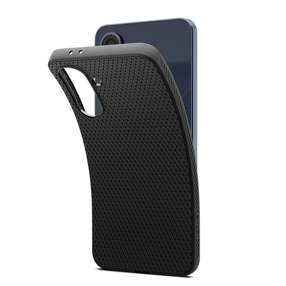 COPERTURA SPIGEN LIQUID AIR GALAXY A36 5G NERO OPACO