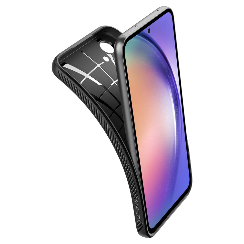COPERTURA SPIGEN LIQUID AIR GALAXY A54 5G NERO OPACO