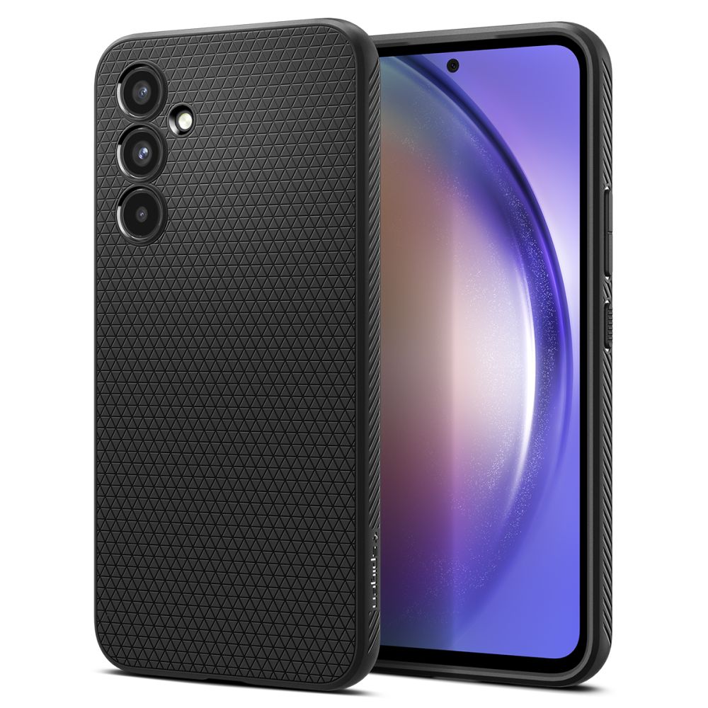 COPERTURA SPIGEN LIQUID AIR GALAXY A54 5G NERO OPACO