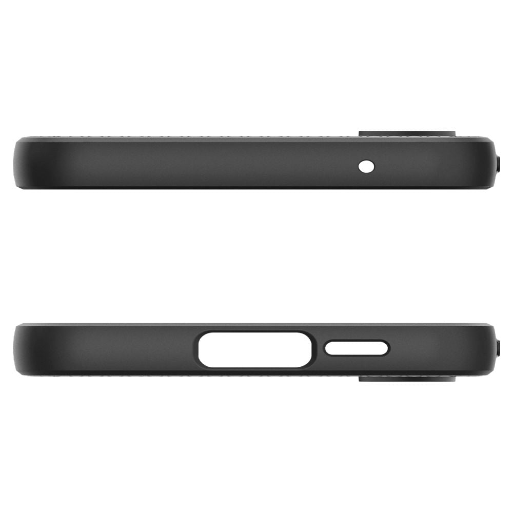 COPERTURA SPIGEN LIQUID AIR GALAXY A55 5G NERO OPACO