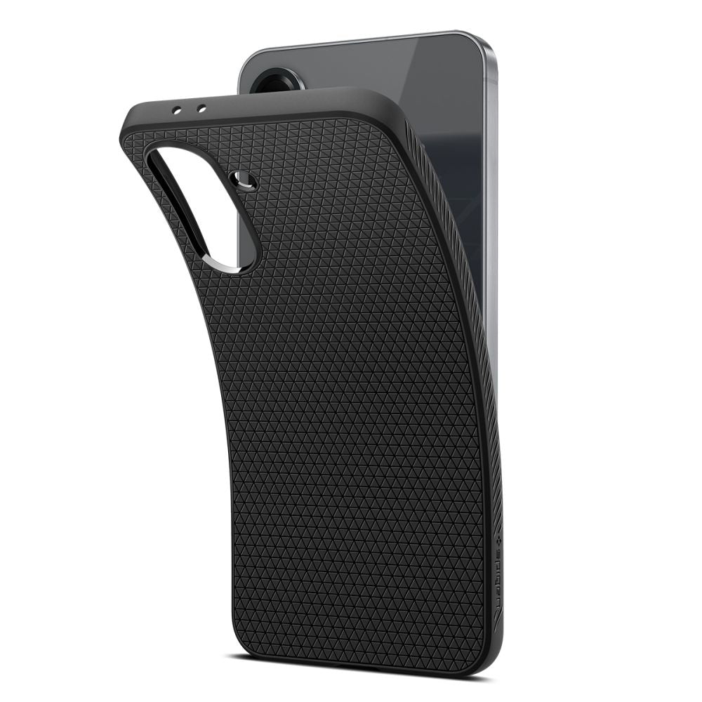 COPERTURA SPIGEN LIQUID AIR GALAXY A56 5G NERO OPACO