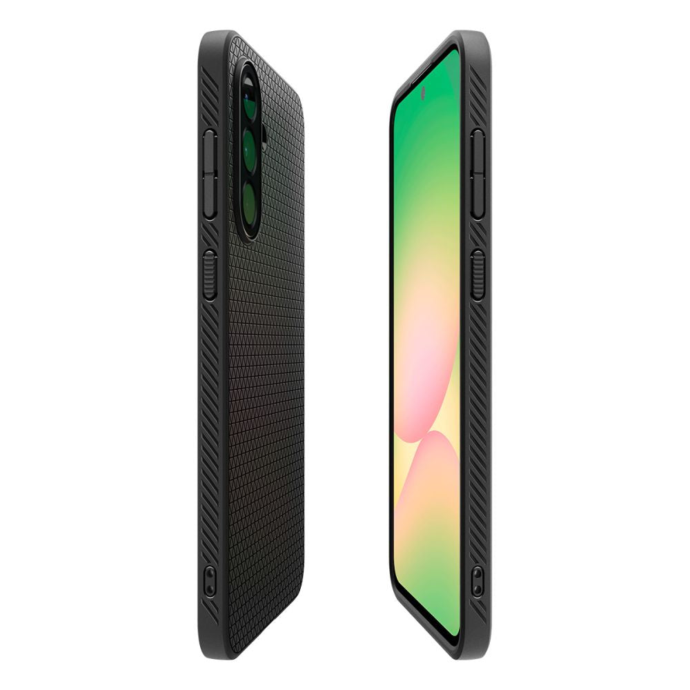 COPERTURA SPIGEN LIQUID AIR GALAXY A56 5G NERO OPACO