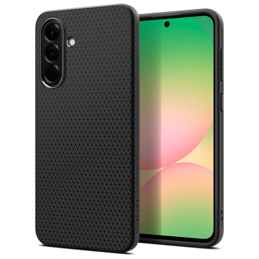 COPERTURA SPIGEN LIQUID AIR GALAXY A56 5G NERO OPACO
