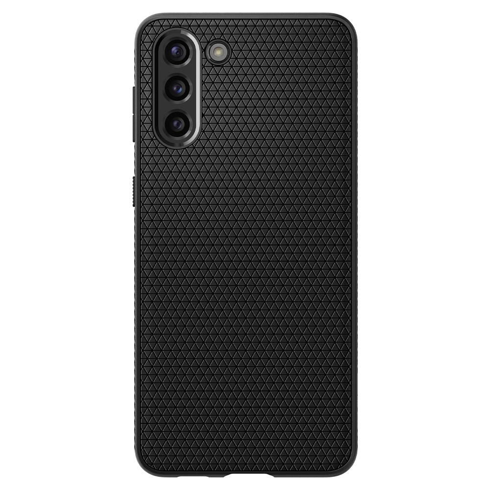 COPERTURA SPIGEN LIQUID AIR GALAXY S21 NERO OPACO