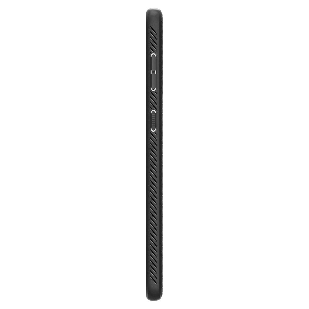 COPERTURA SPIGEN LIQUID AIR GALAXY S21 NERO OPACO