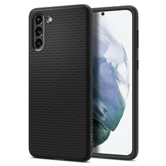 COPERTURA SPIGEN LIQUID AIR GALAXY S21 NERO OPACO