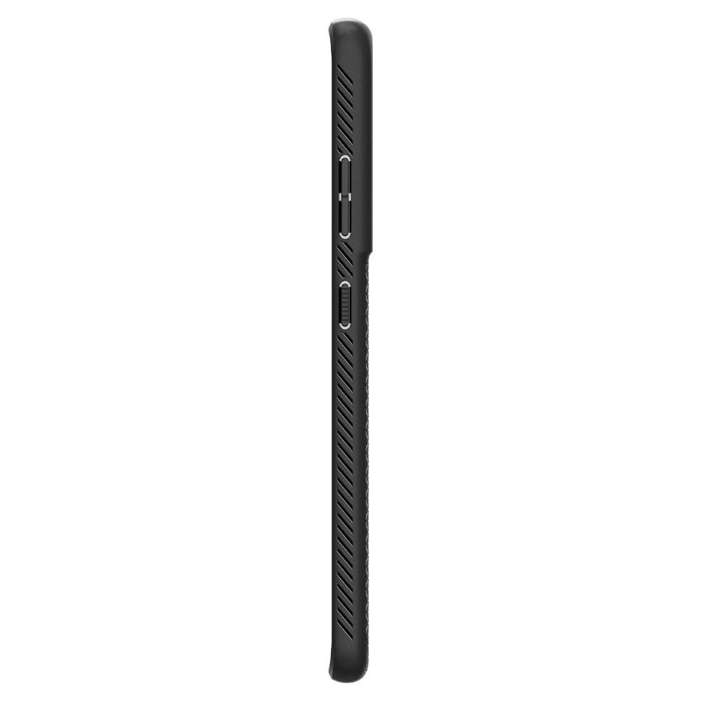 COPERTURA SPIGEN LIQUID AIR GALAXY S21 ULTRA NERO OPACO