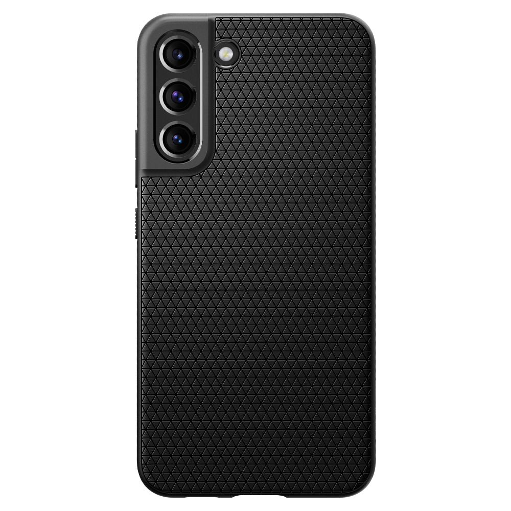COPERTURA SPIGEN LIQUID AIR GALAXY S22 NERO OPACO