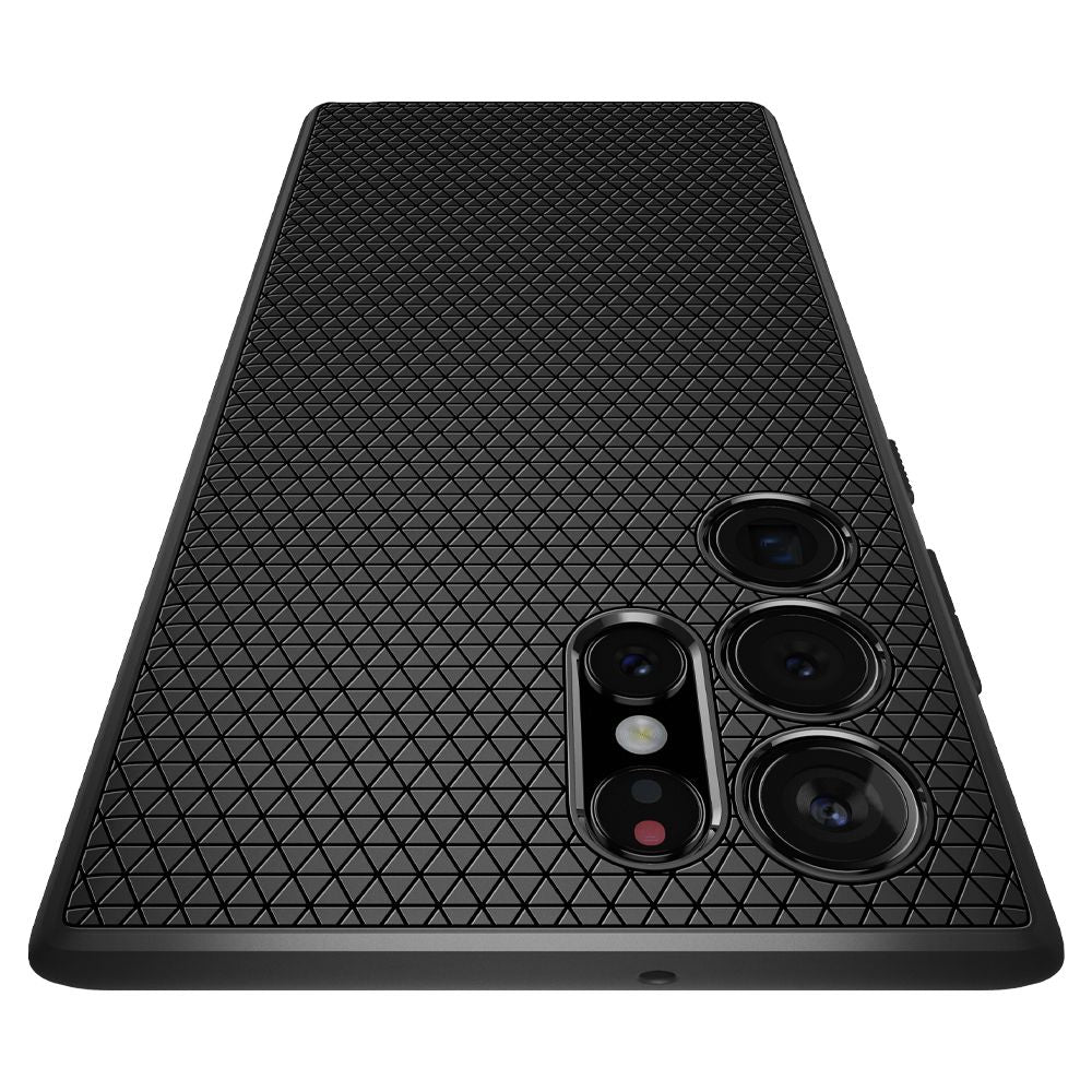 COPERTURA SPIGEN LIQUID AIR GALAXY S22 ULTRA NERO OPACO