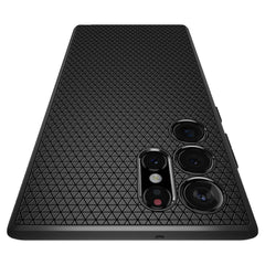 COPERTURA SPIGEN LIQUID AIR GALAXY S22 ULTRA NERO OPACO