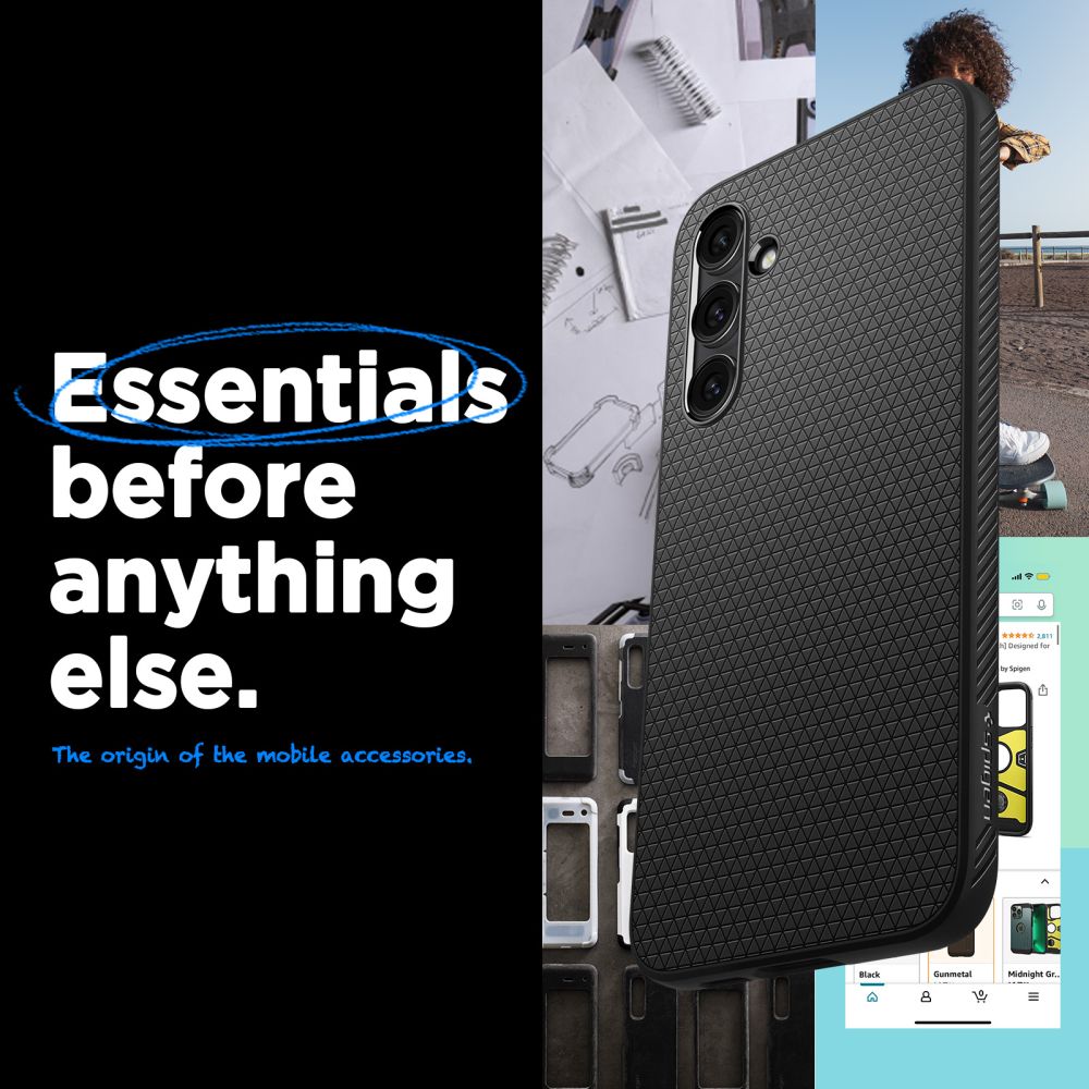 COPERTURA SPIGEN LIQUID AIR GALAXY S23 FE ABYSS GREEN