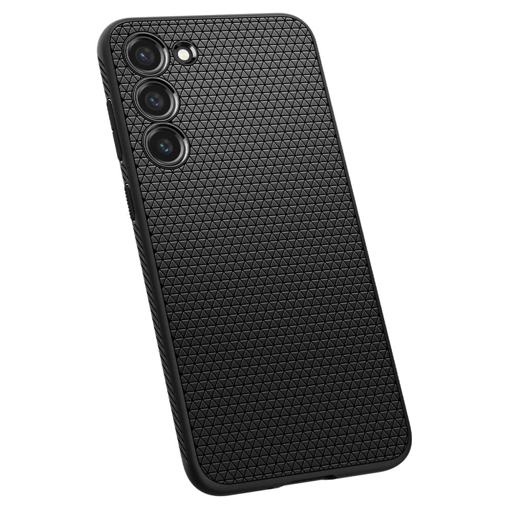 COPERTURA SPIGEN LIQUID AIR GALAXY S23 NERO OPACO