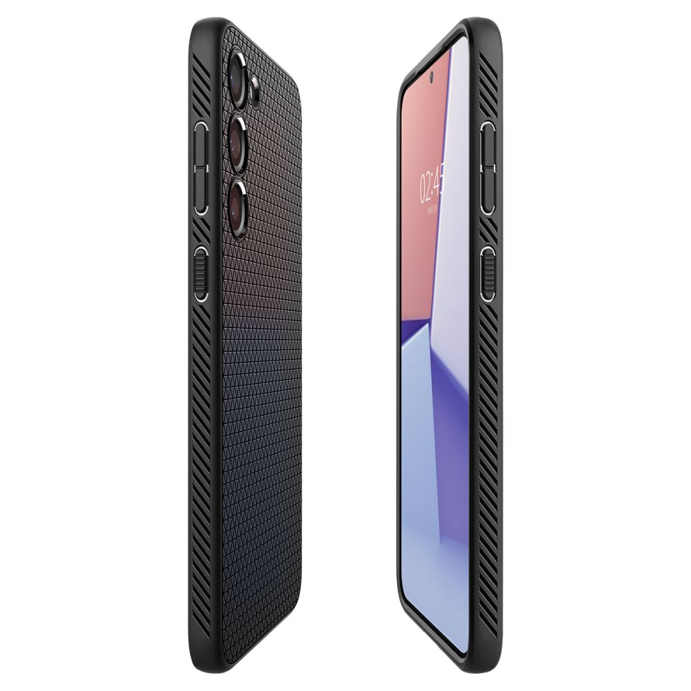 COPERTURA SPIGEN LIQUID AIR GALAXY S23 NERO OPACO