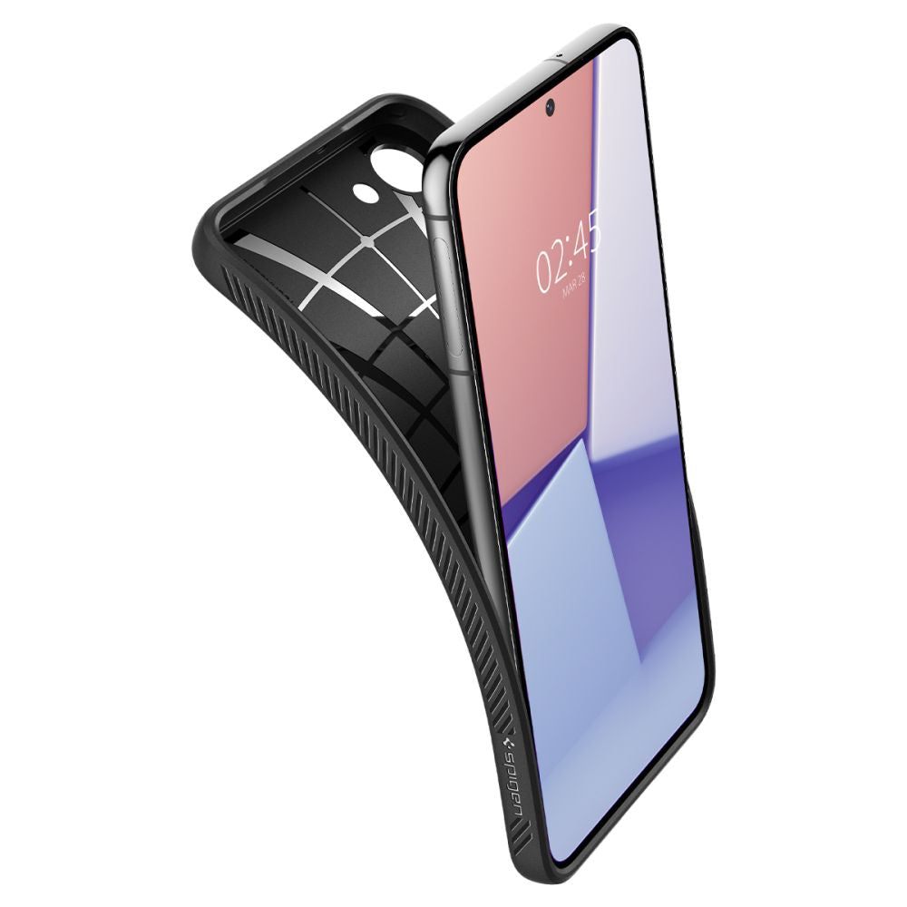 COPERTURA SPIGEN LIQUID AIR GALAXY S23+ PLUS NERO OPACO