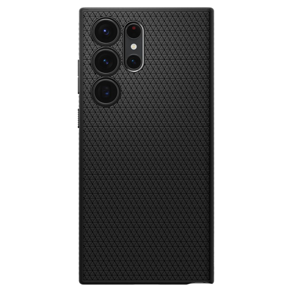 COPERTURA SPIGEN LIQUID AIR GALAXY S23 ULTRA NERO OPACO