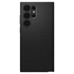 COPERTURA SPIGEN LIQUID AIR GALAXY S23 ULTRA NERO OPACO