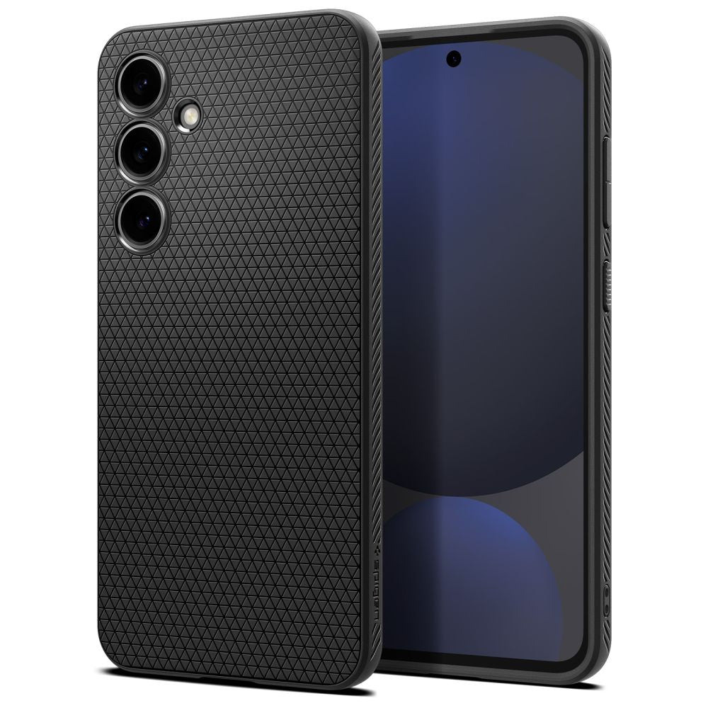 COPERTURA SPIGEN LIQUID AIR GALAXY S24 FE NERO OPACO