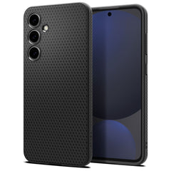 COPERTURA SPIGEN LIQUID AIR GALAXY S24 FE NERO OPACO