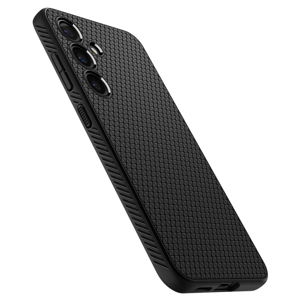 COPERTURA SPIGEN LIQUID AIR GALAXY S24+ PLUS NERO OPACO