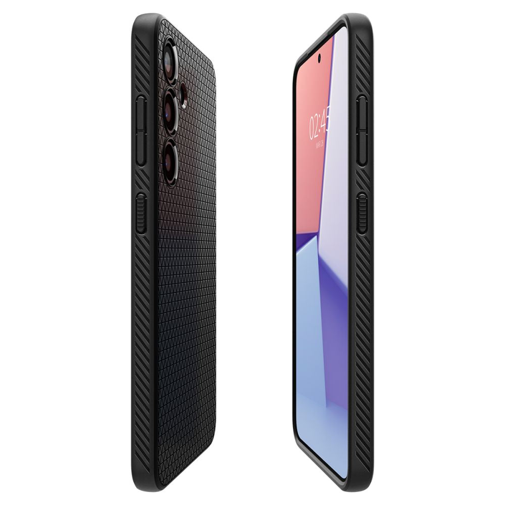 COPERTURA SPIGEN LIQUID AIR GALAXY S24+ PLUS NERO OPACO